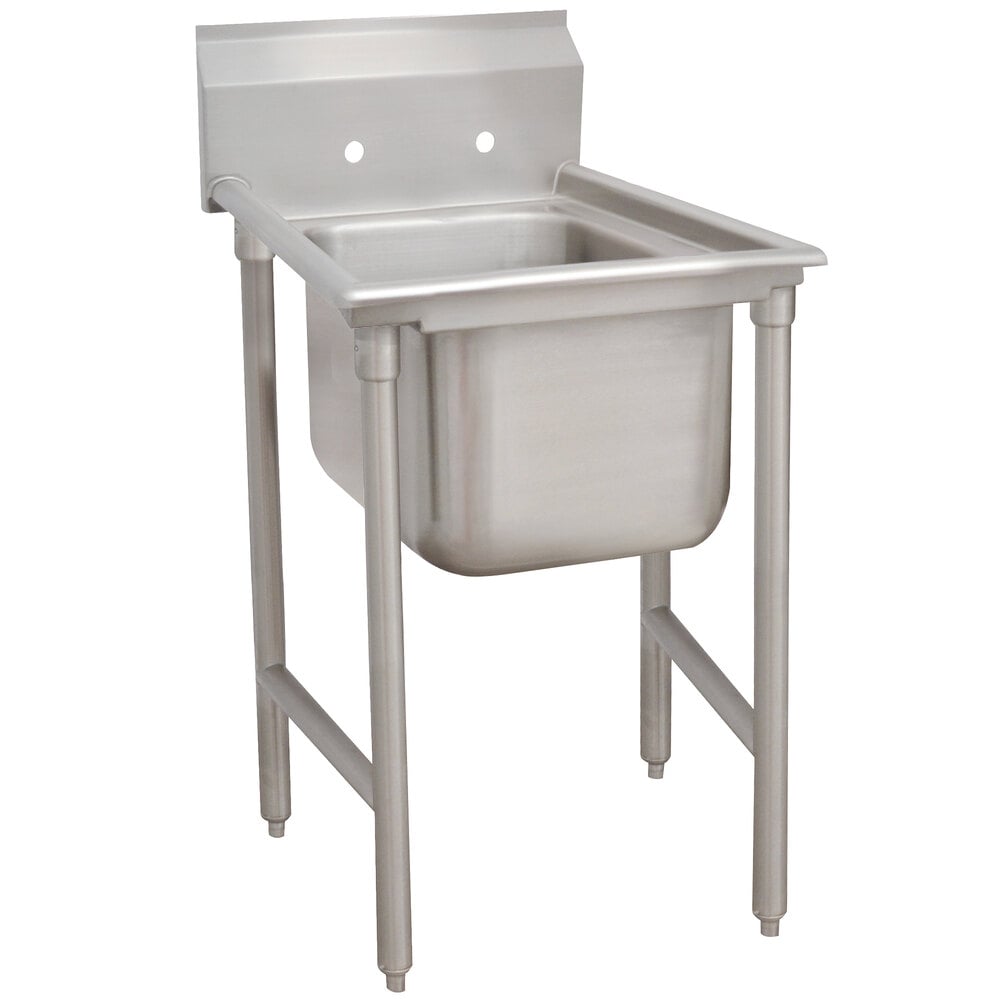 Advance Tabco 9-1-24 Super Saver One Compartment Pot Sink - 25"