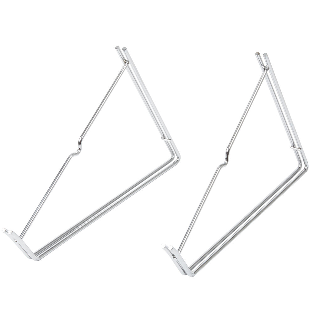 Metro 12WB1C 12" x 10 3/4" Erecta Shelf Wall Mount Support and Bracket Set - 2/Set