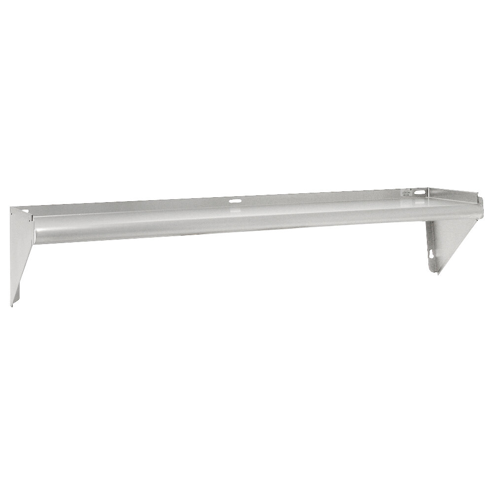 Advance Tabco WS-KD-24 24" Wall Shelf - Stainless Steel