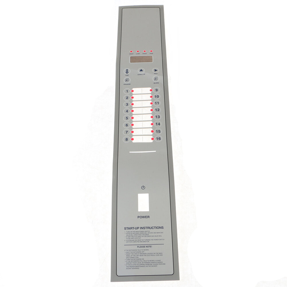 Cleveland 108720 Lbl;Ctrl Pnl;Cleve.;Rtsre (