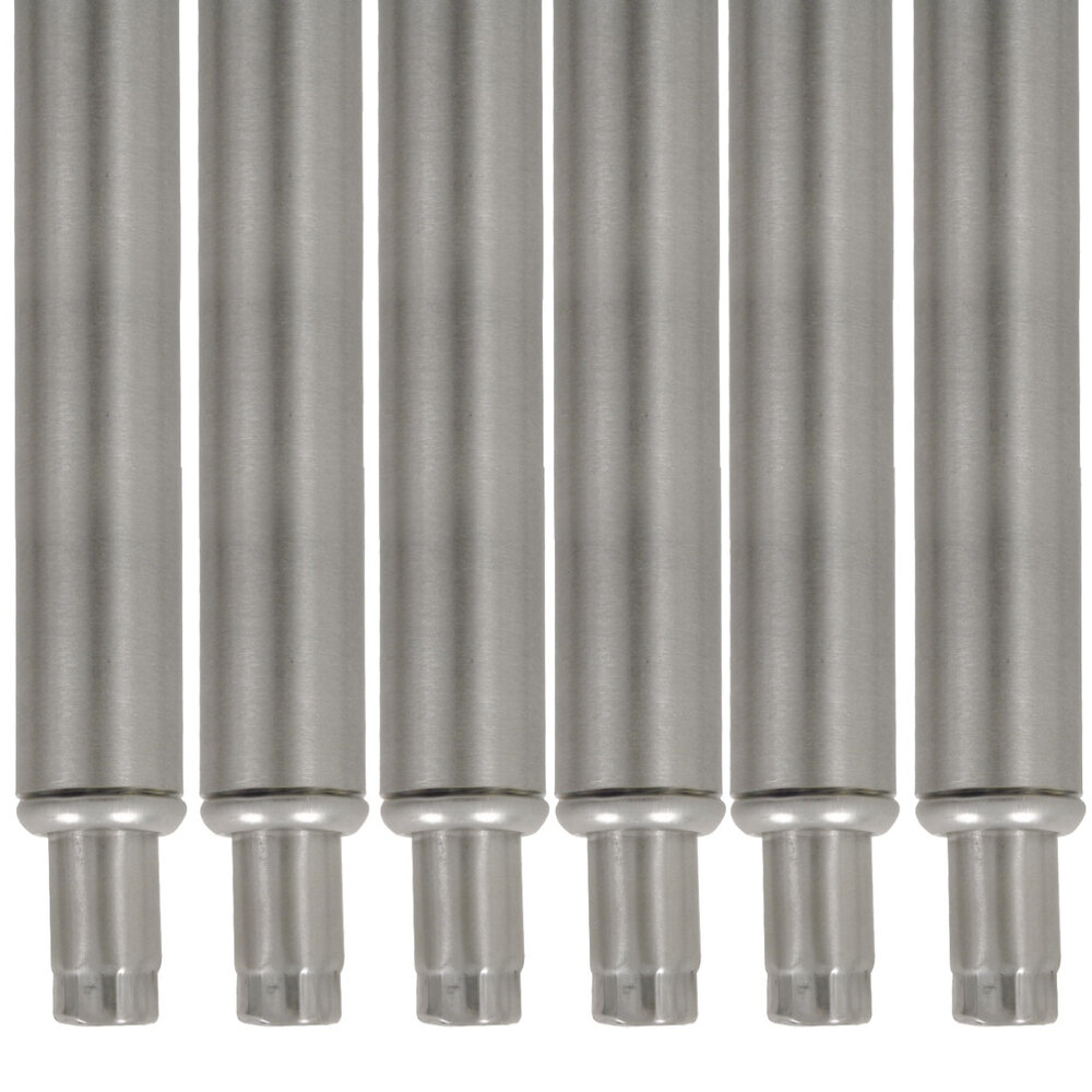 Advance Tabco TA-20-6 34 1/2" Stainless Steel Legs - 6/Set