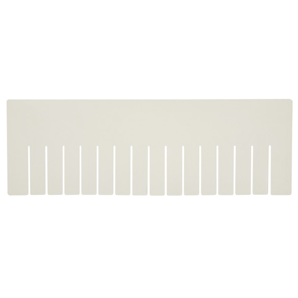 Long Metro MDL93080N Gray Tote Box Divider - 20 1/8" x 7 1/2"