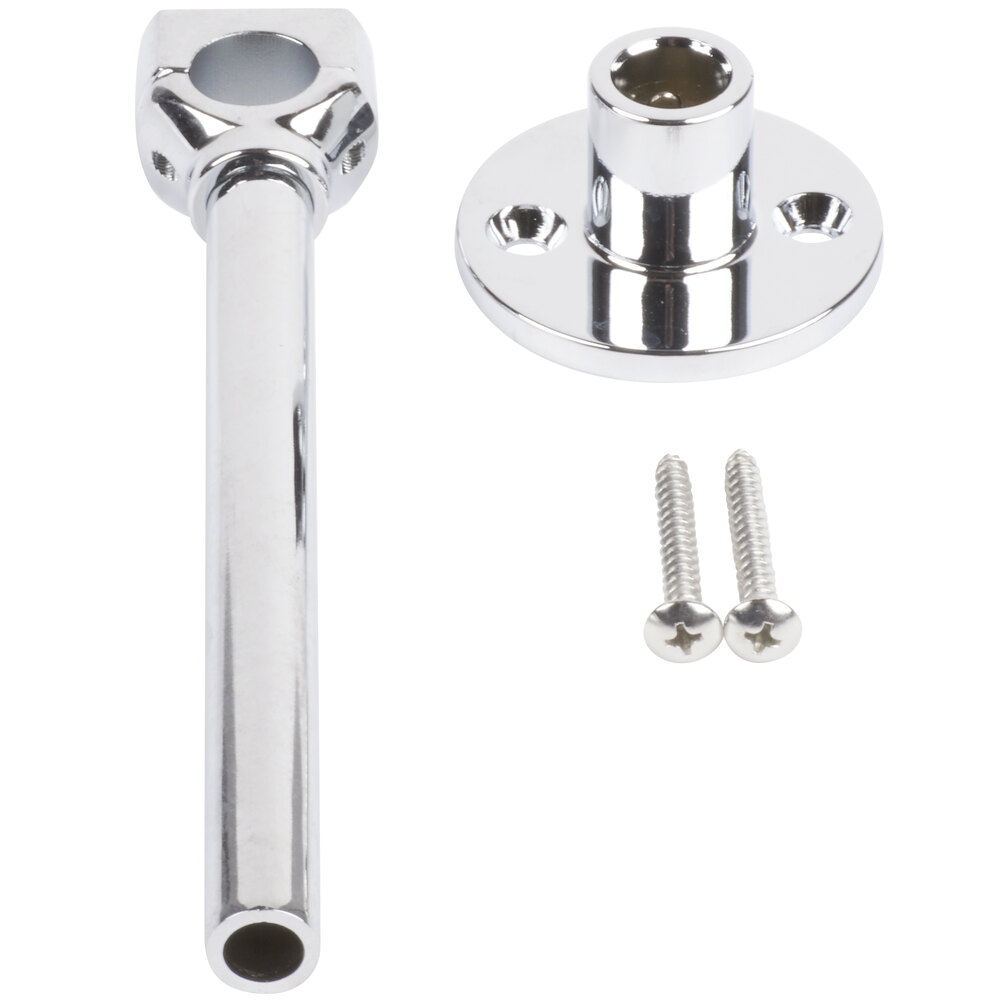 Regency 6" Pre-Rinse Wall Bracket Assembly for 3/8" NPS Riser