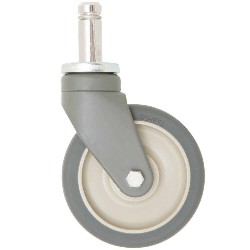 Metro 5PCX 5" MetroMax iQ Polymer Swivel Stem Caster
