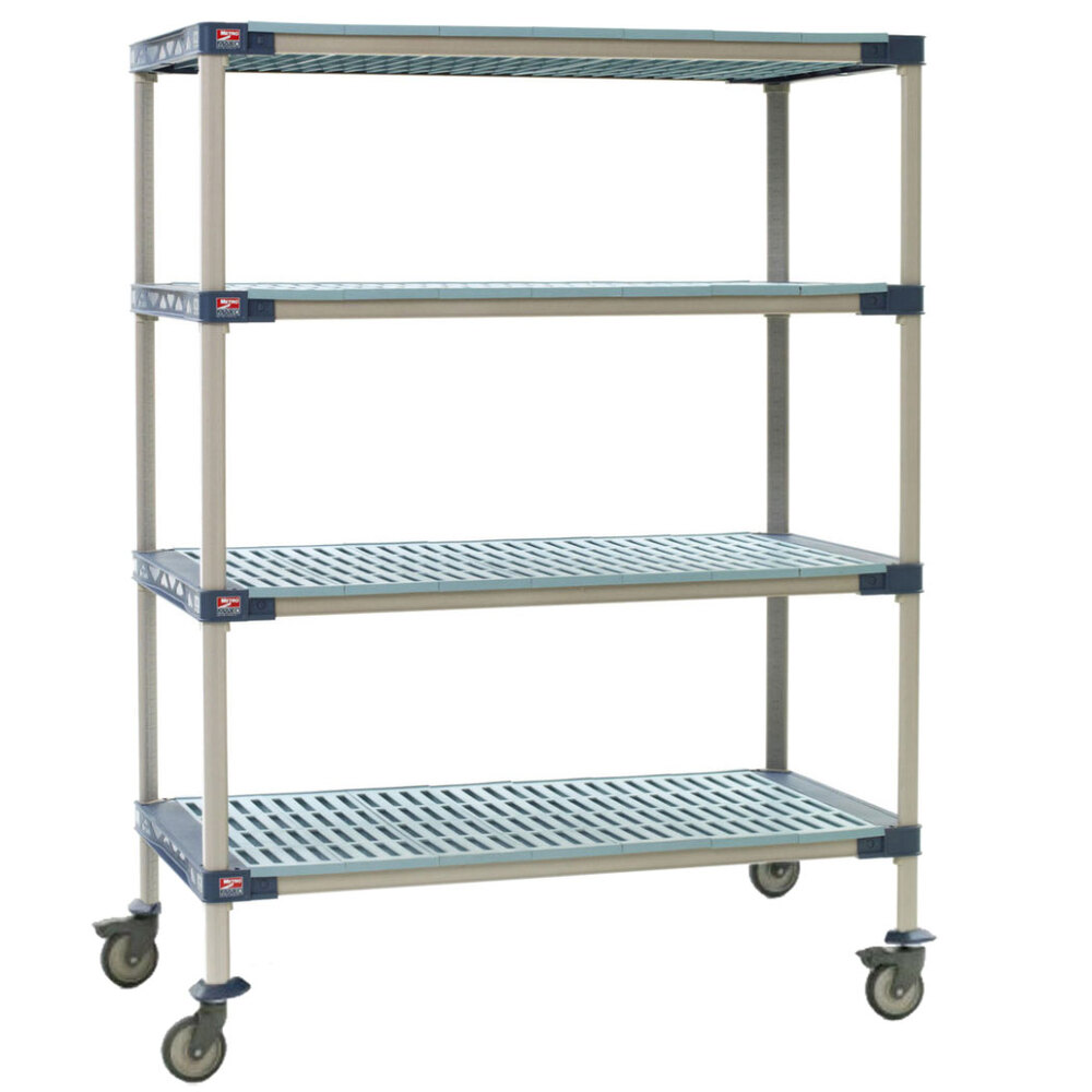 Metro X336PG4 MetroMax 4 Polymer Grid Shelf Cart - 18" x 36"