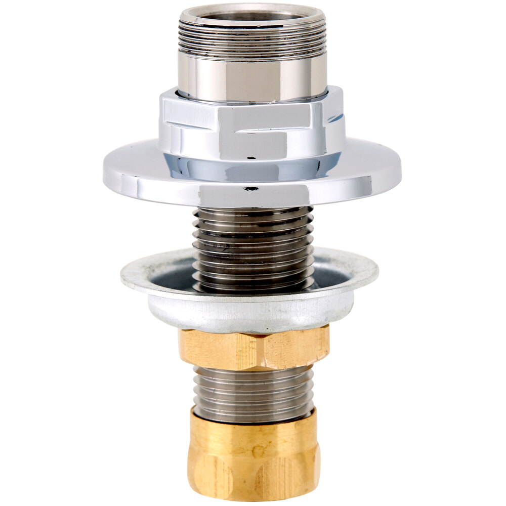 Fisher 2903 Deck Mounted 1/2" Brass Faucet Base with Rigid Outlet