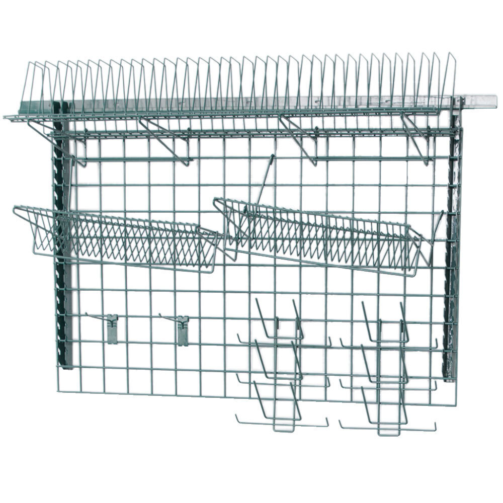 Metro SmartWall G3 Dish Wash Task Station Kit with 56" Wall Track