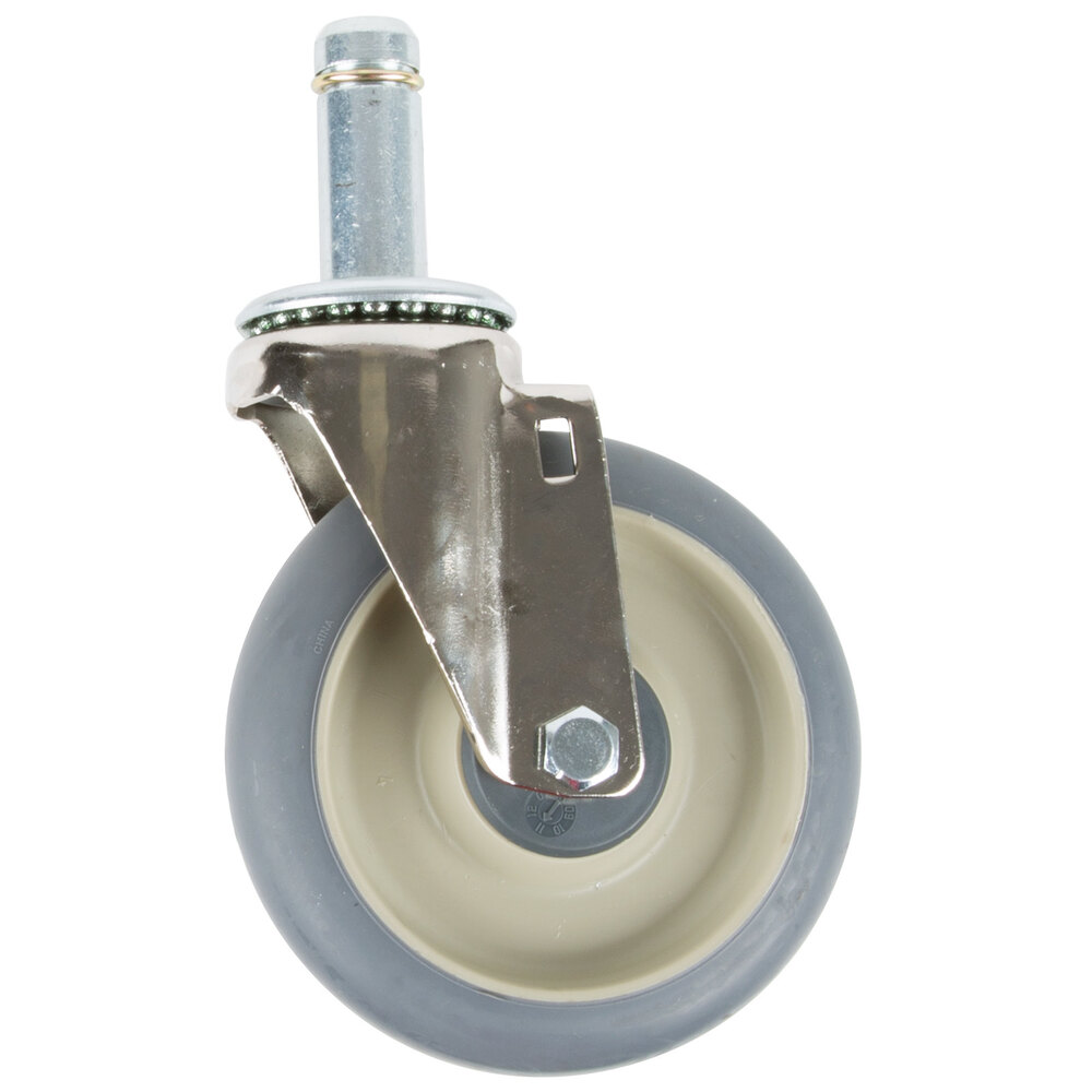 Metro 5MDXA 5" MetroMax iQ Swivel Stem Caster - Resilient Donut