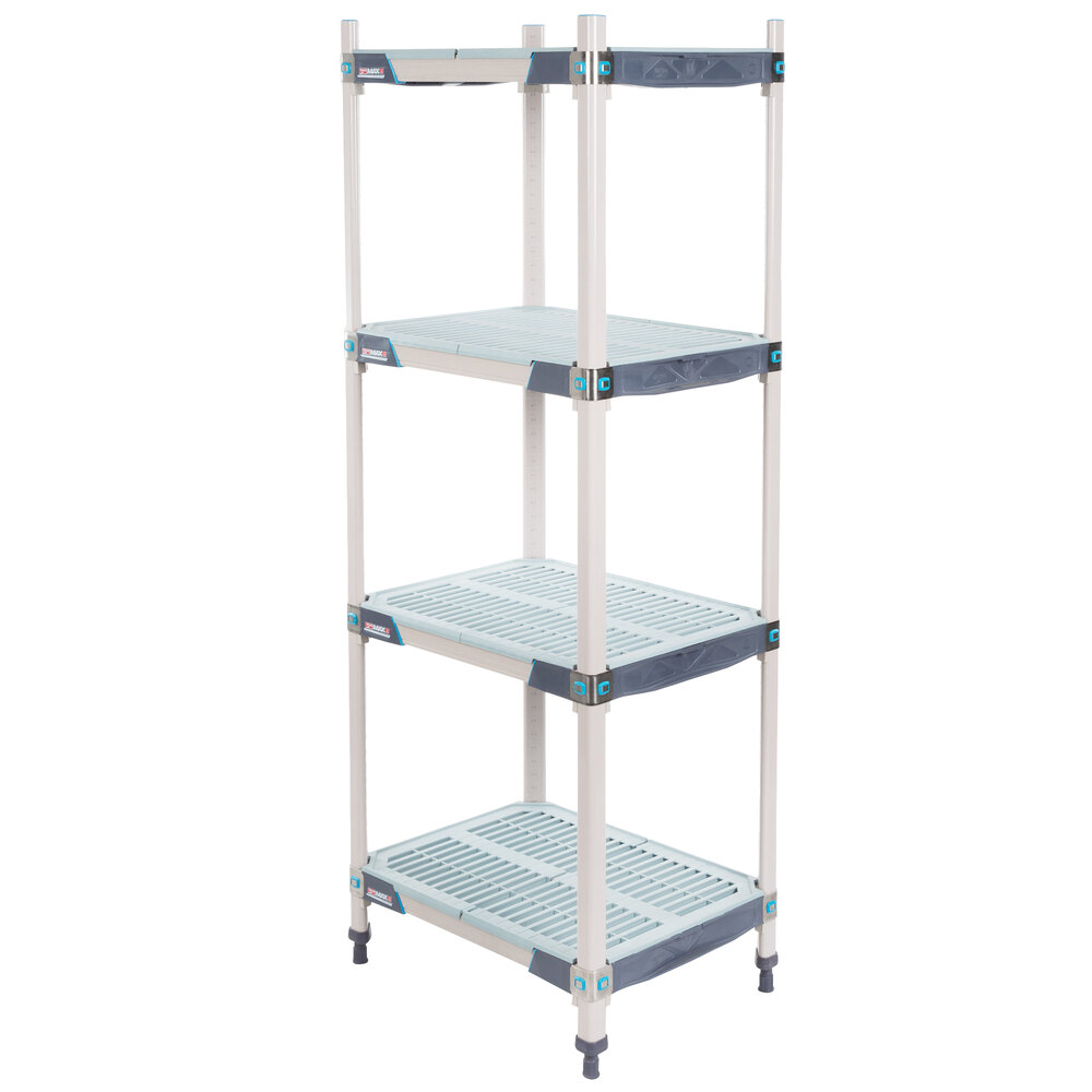 Metro X316GX3 MetroMax i Polymer Shelving Unit - 18" x 24" x 63"