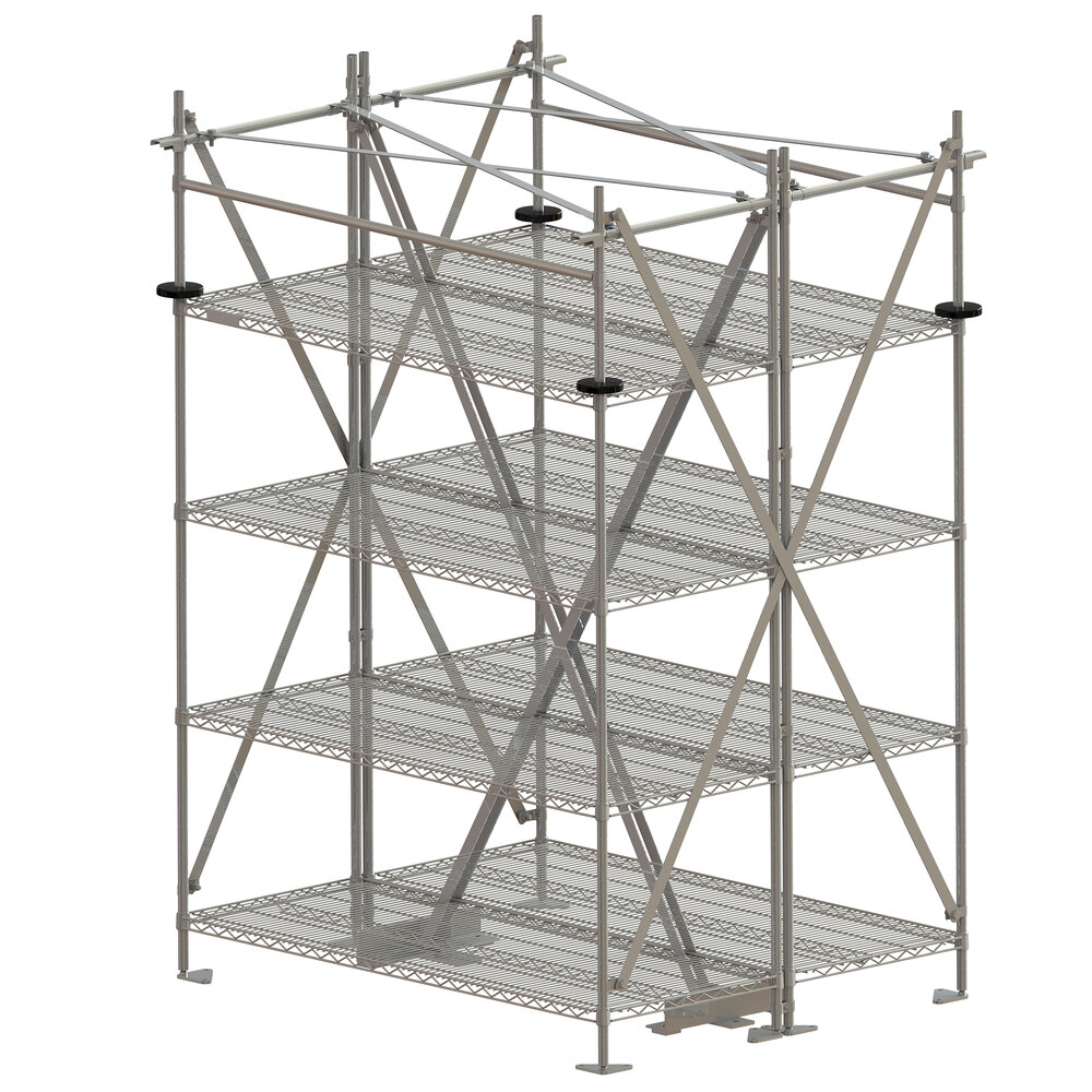 Metro SA48TTIS Super Erecta Seismic Top-Track 48" Stationary Intermediate Unit Kit