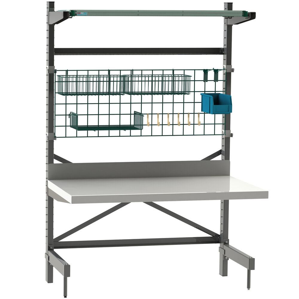 Metro SMWC48P SmartLever Workcenter - 34" x 52" x 76"