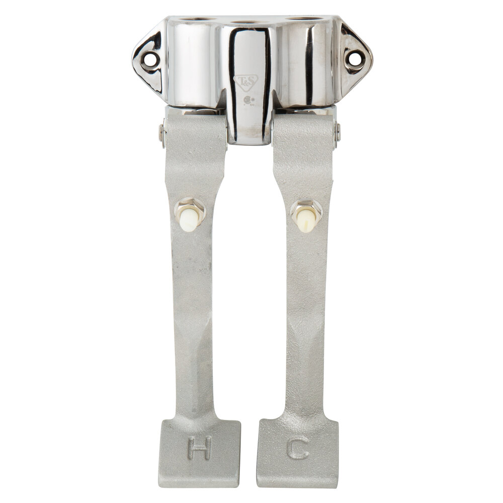 T&S B-0505-SL Double Pedal Valve with Slow Close Cartridges