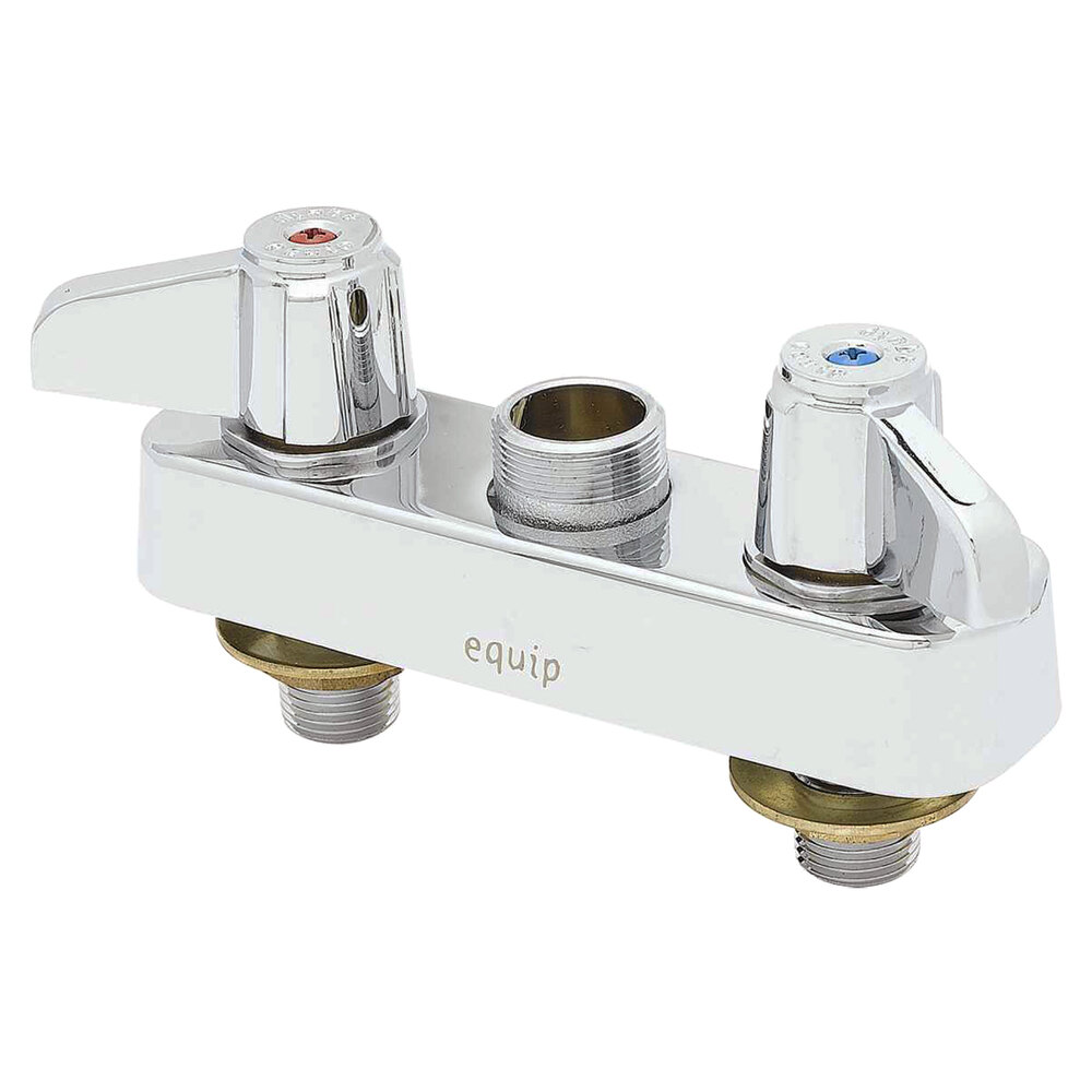 Equip by T&S 5F-4CLX00 Deck Mounted Swivel Workboard Faucet with 4" Centers - ADA Compliant