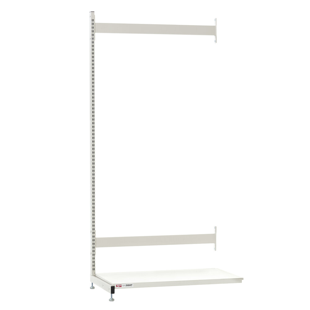 Metro QB3674-1A qwikSIGHT Single Sided Basket Supply Adder Unit - 21 1/2" x 36 1/2" x 74"