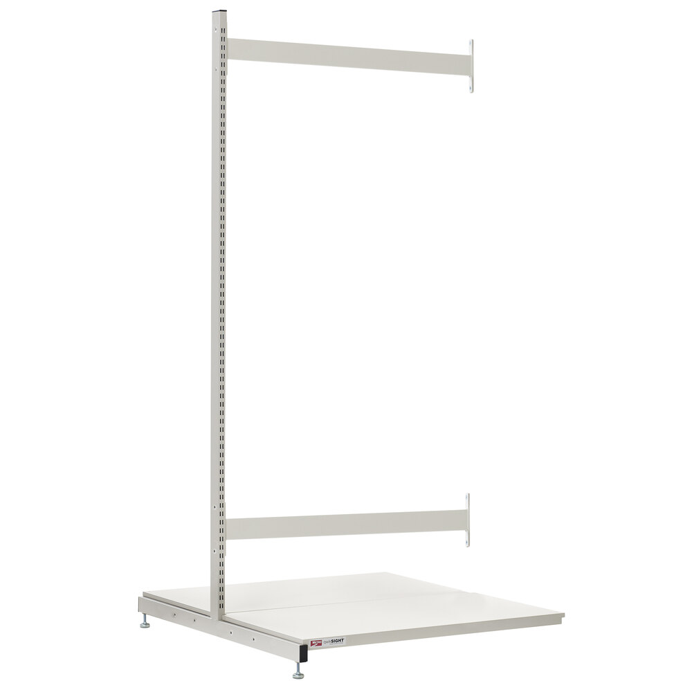 Metro QB3674-2A qwikSIGHT Dual Sided Basket Supply Adder Unit - 40 1/2" x 36 1/2" x 74"