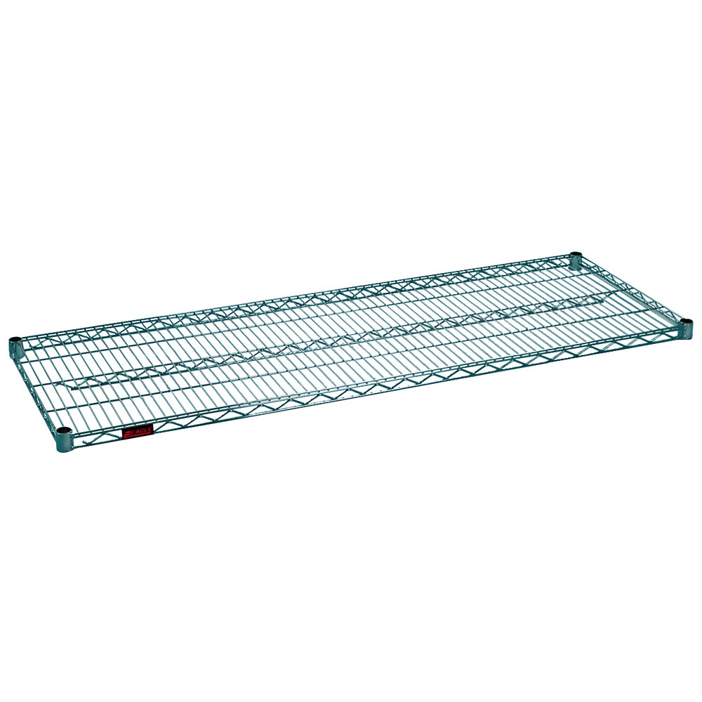 Eagle Group 2460VG-X 24" x 60" Valu-Gard® Green Epoxy Wire Shelf