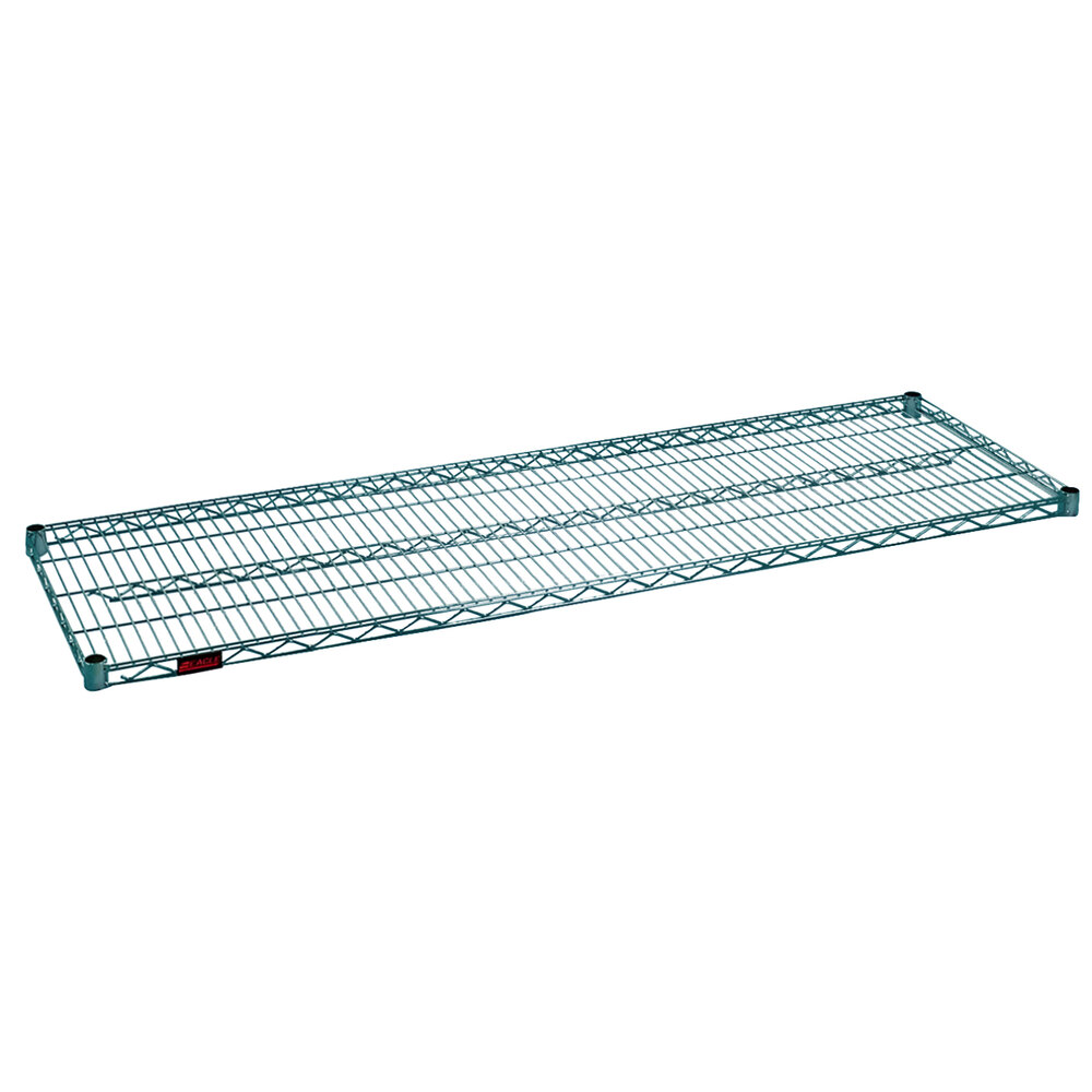 Eagle Group 2472VG-X 24" x 72" Valu-Gard® Green Epoxy Wire Shelf