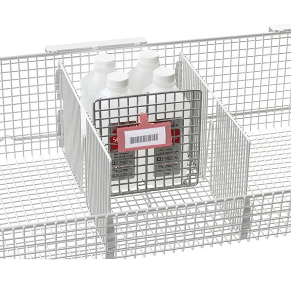 Metro QB06D qwikSIGHT Wire Basket Divider - 6" x 6"