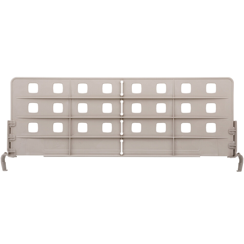 Metro MQD24-8 MetroMax Q Polymer Shelf Divider - 8" x 24"