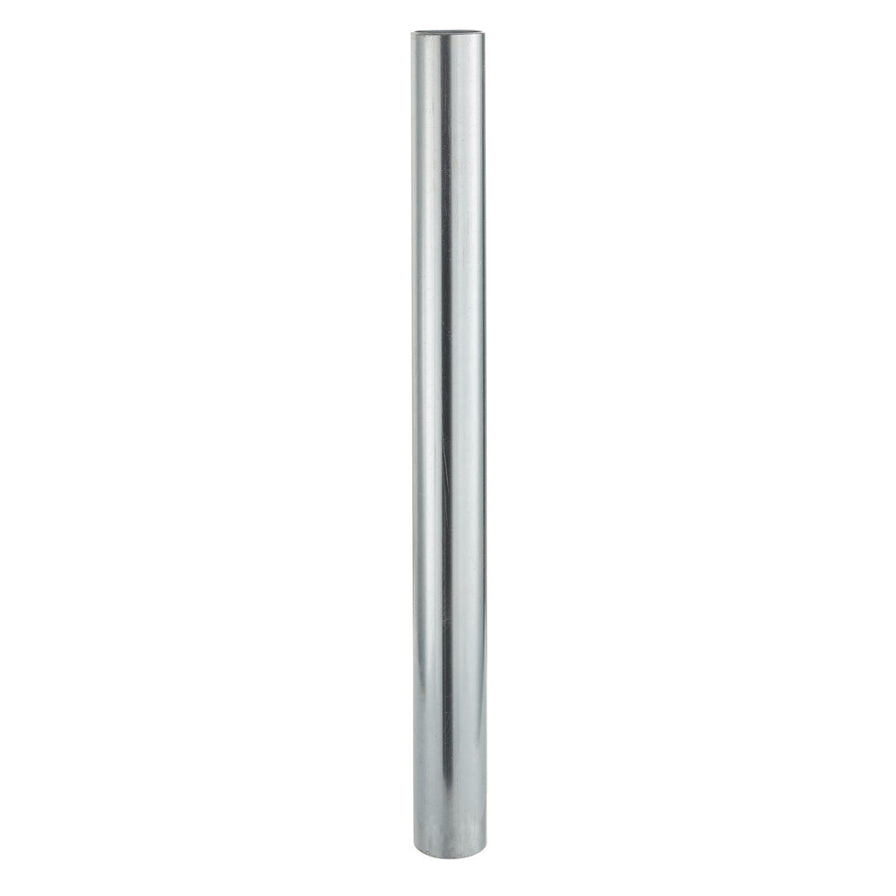 Regency 17 3/4" Galvanized Steel Leg for Equipment Stands and Mixer Tables - 5" Casters Required