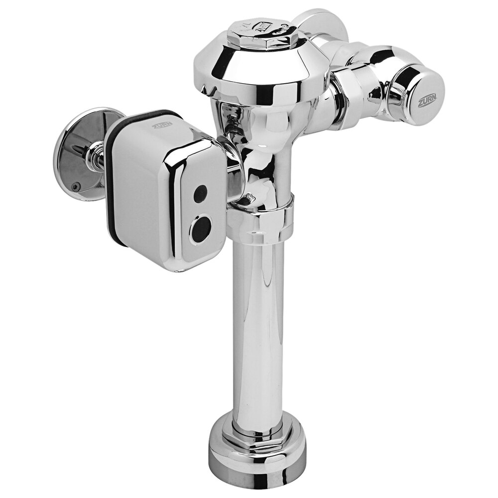 Zurn Elkay ZEMS6000PL-WS1-IS AquaSense Exposed Diaphragm Low Consumption Toilet Flush Valve with Hardwired Integral Automatic Sensor - 1.6 Gallons Per Flush