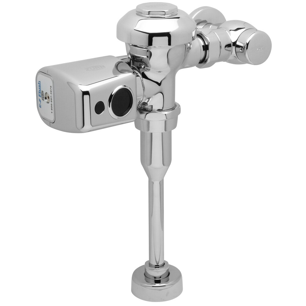 Zurn Elkay ZER6003AV-ULF-CPM AquaSense AV Exposed Diaphragm Ultra Low Flow Urinal Flush Valve with E-Z Flush Battery Powered Sensor - 0.125 Gallons Per Flush