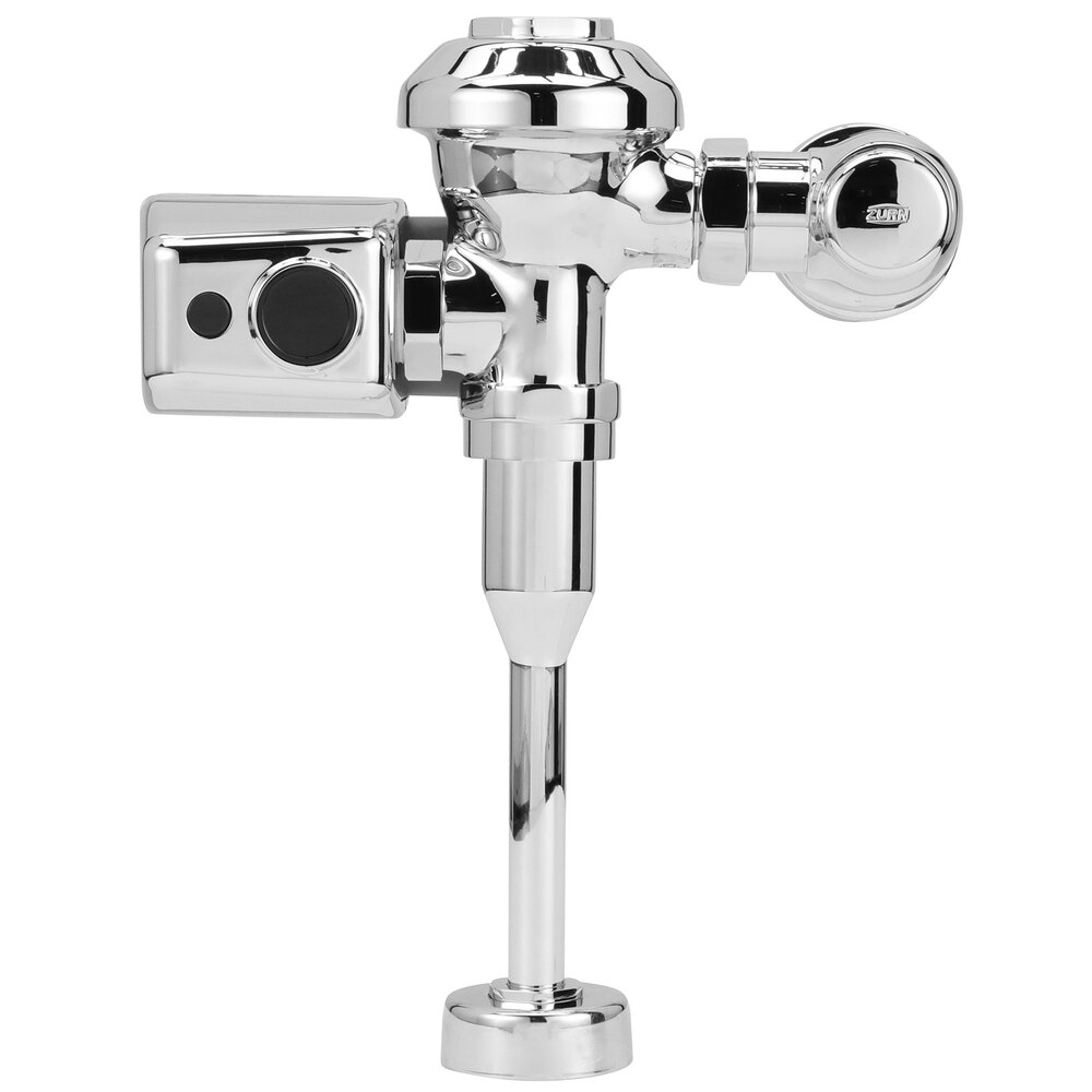 Zurn Elkay ZER6003AV-WS1-CPM AquaSense AV Exposed Diaphragm Low Consumption Urinal Flush Valve with E-Z Flush Battery Powered Sensor - 1.6 Gallons Per Flush