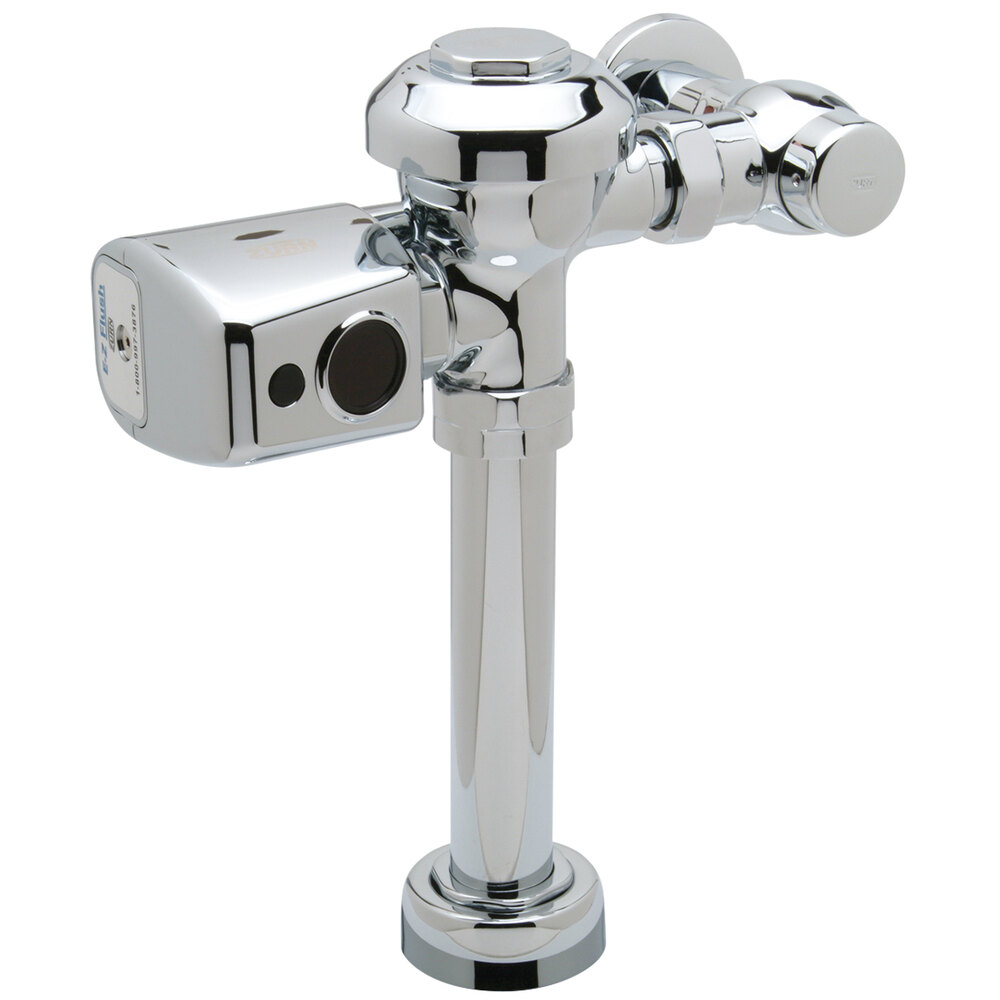 Zurn Elkay ZER6000AV-WS1-CPM AquaVantage AV Exposed Diaphragm Low Consumption Urinal Flush Valve with E-Z Flush Battery Powered Sensor - 1.28 Gallons Per Flush