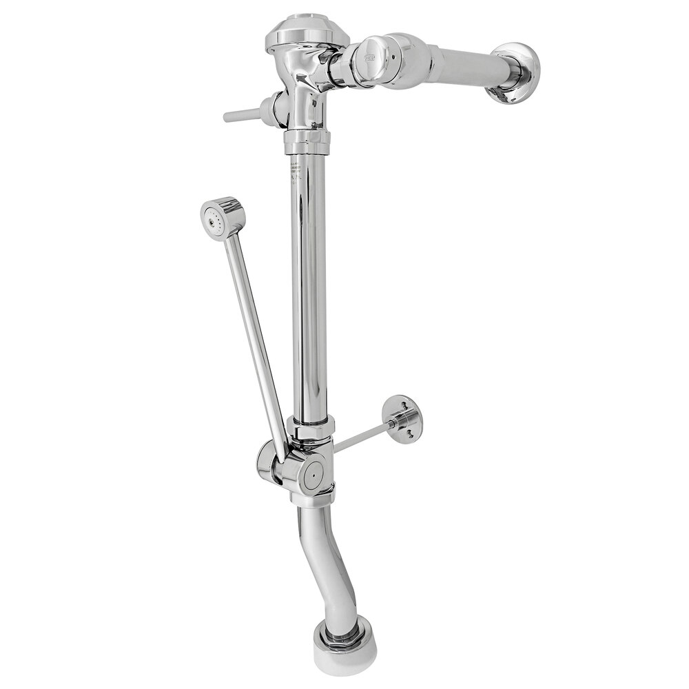 Zurn Elkay Z6011AV-HET-BWN AquaVantage AV Exposed Manual Diaphragm High Efficiency Toilet Flush Valve with Bedpan Washer - 1.28 Gallons Per Flush