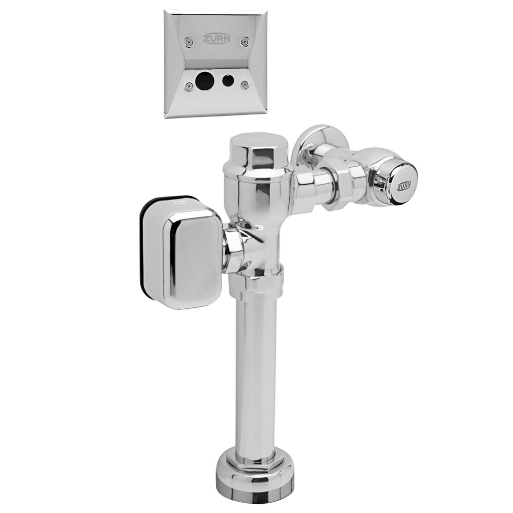 Zurn Elkay ZEMS6200-WS1-YB-YC AquaSense Exposed Diaphragm Low Consumption Toilet Flush Valve with Hardwired Automatic Sensor - 1.6 Gallons Per Flush