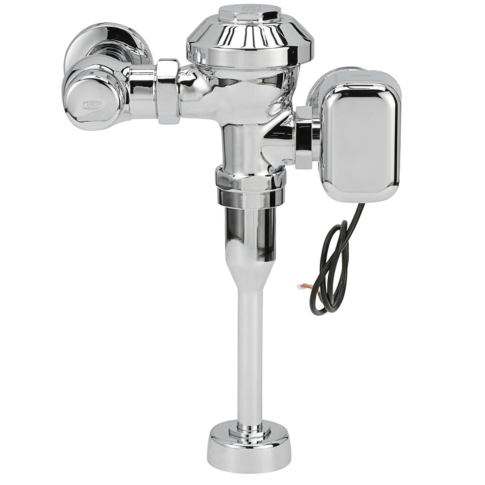 Zurn Elkay ZEMS6003PL-EWS AquaSense Exposed Diaphragm High Efficiency Urinal Flush Valve with Hardwired Automatic Sensor - 0.5 Gallons Per Flush