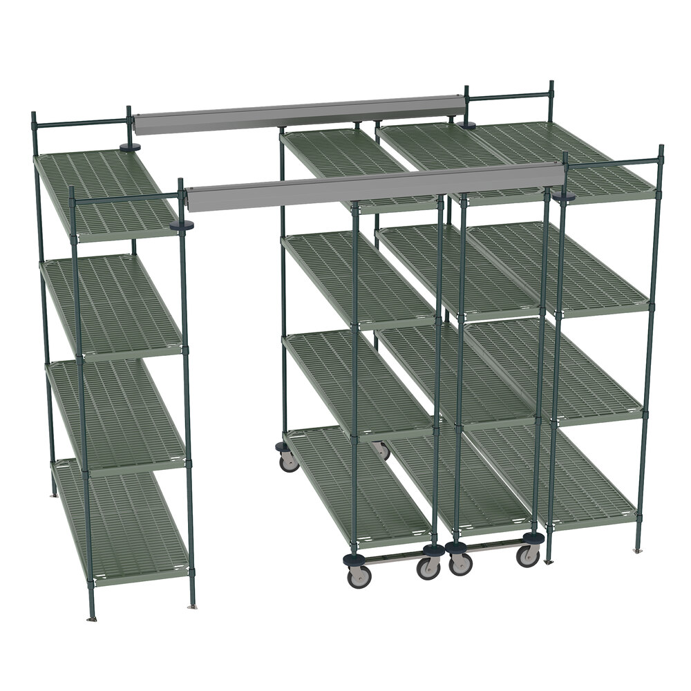 Metro TT10-E2160M1860P Super Erecta Pro 10' x 5' Top-Track Kit