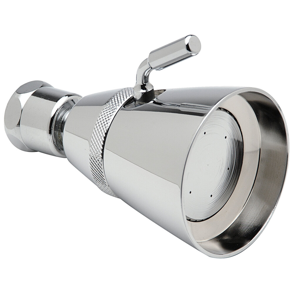 Zurn Elkay Z7000-S5-2.0 Temp-Gard Large Brass Shower Head with Volume Control - 2.0 GPM