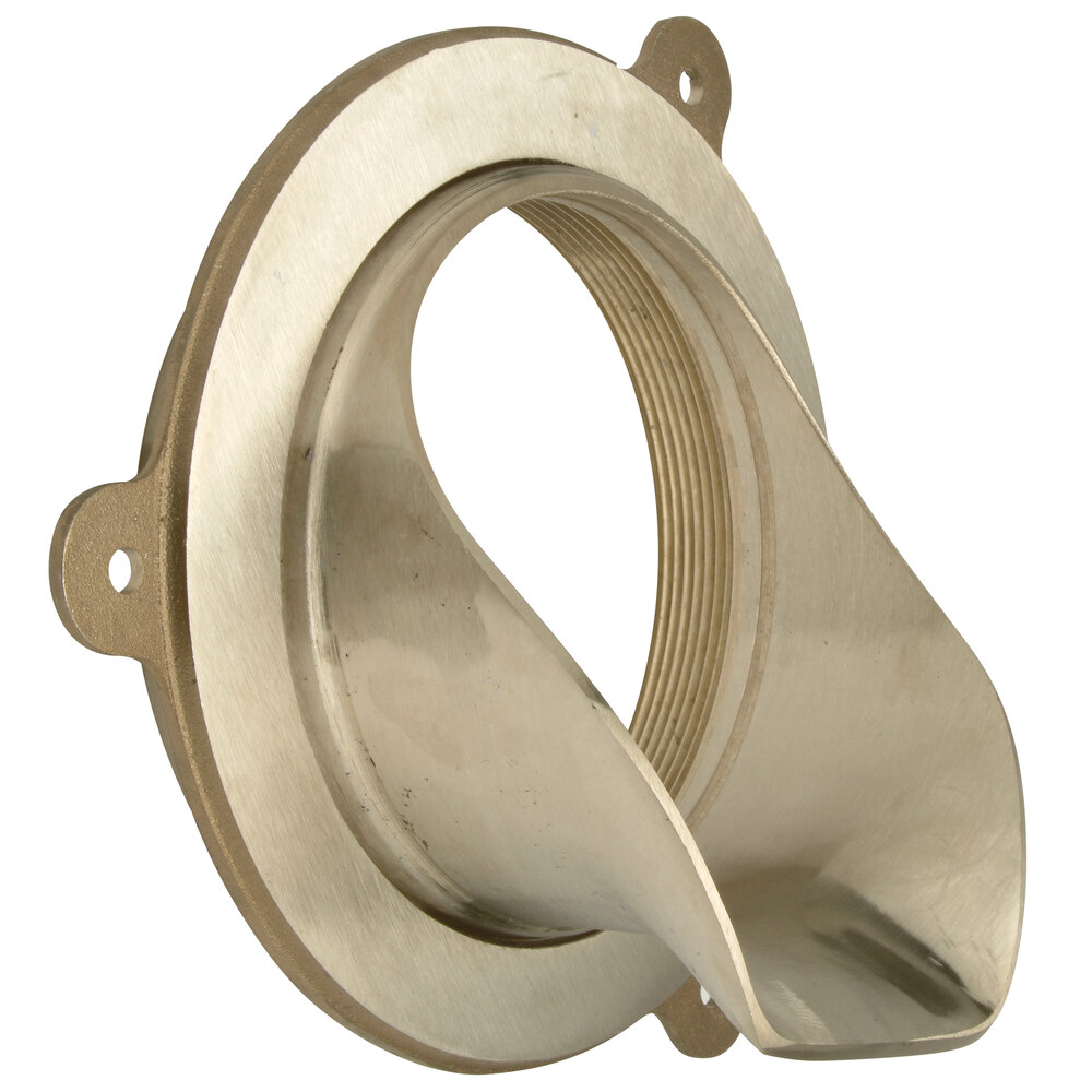 Zurn Elkay ZANB199-4IP Nickel Bronze Downspout Nozzle with 4" Threaded Outlet