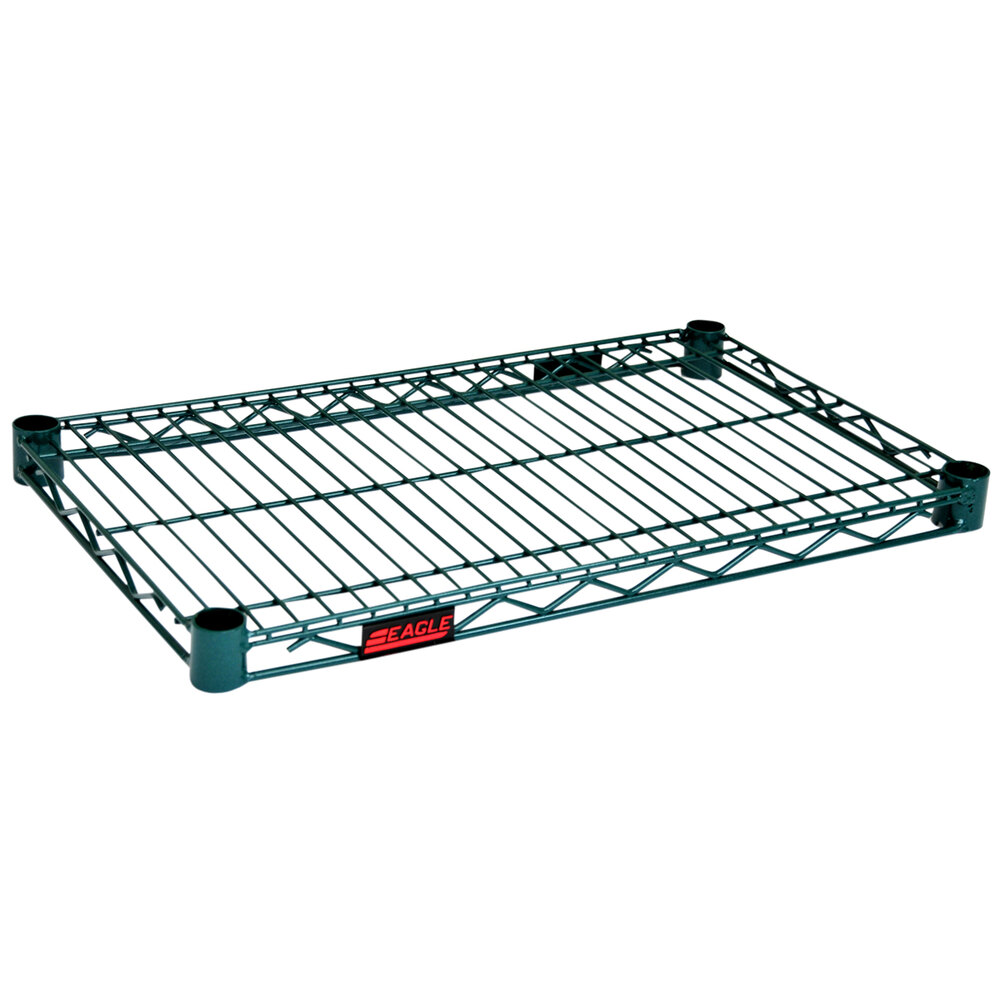 Eagle Group 1430VG Valu-Gard® NSF Green Epoxy 14" x 30" Wire Shelf