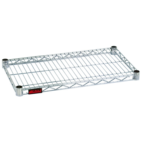 Eagle Group 1448Z EAGLEbrite® NSF Zinc 14" x 48" Wire Shelf