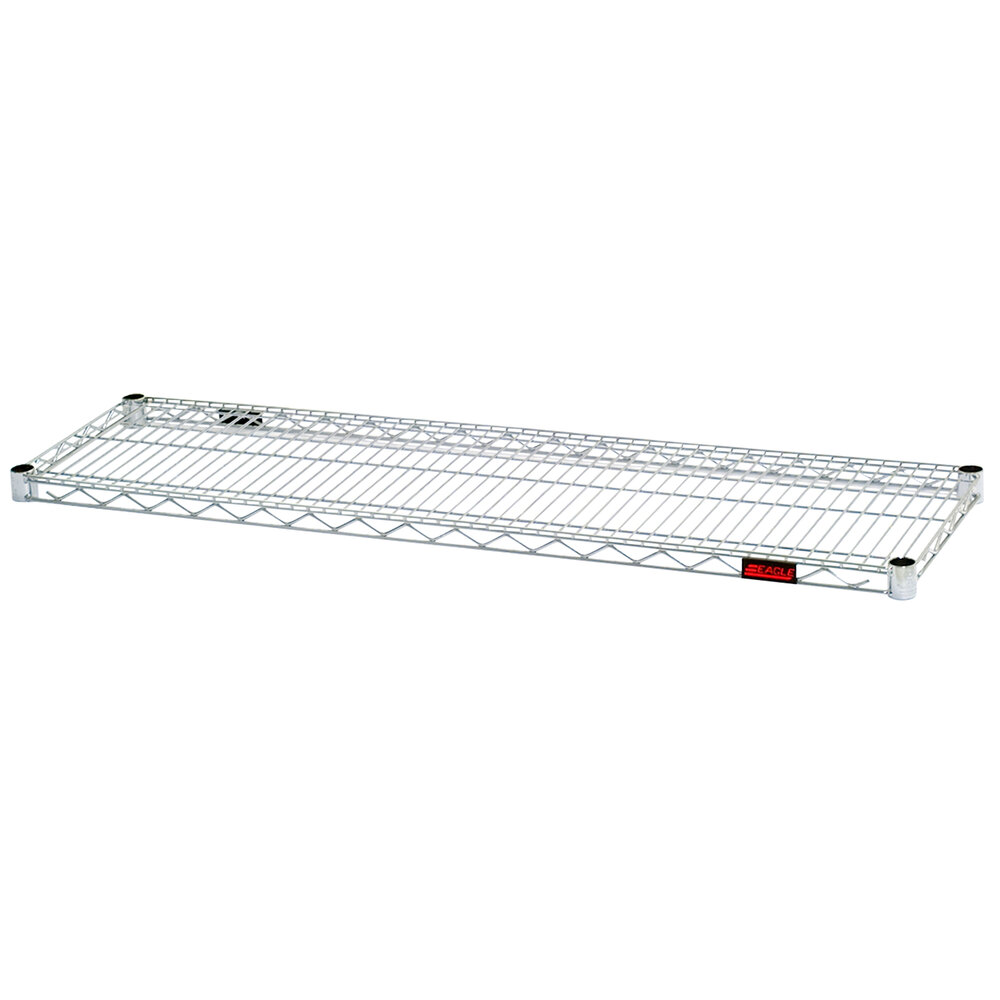 Eagle Group 1448S NSF Stainless Steel 14" x 48" Wire Shelf