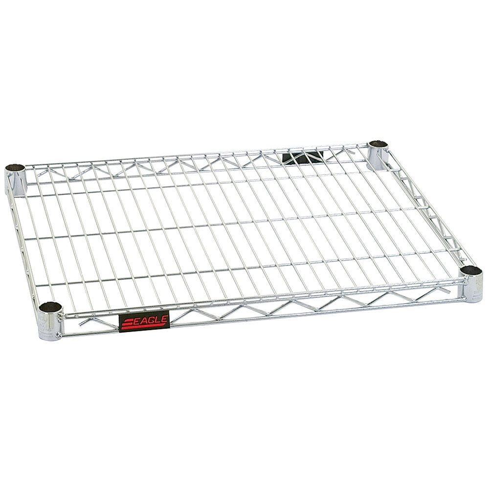 Eagle Group 2124S NSF Stainless Steel 21" x 24" Wire Shelf
