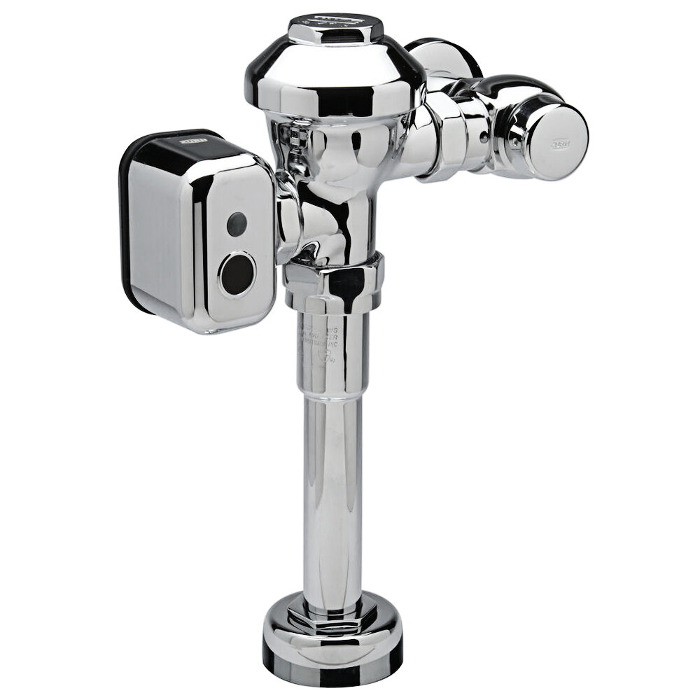 Zurn Elkay ZEMS6001AV-IS AquaSense AV Exposed Diaphragm Urinal Flush Valve with Hardwired Automatic Sensor - 3 Gallons Per Flush