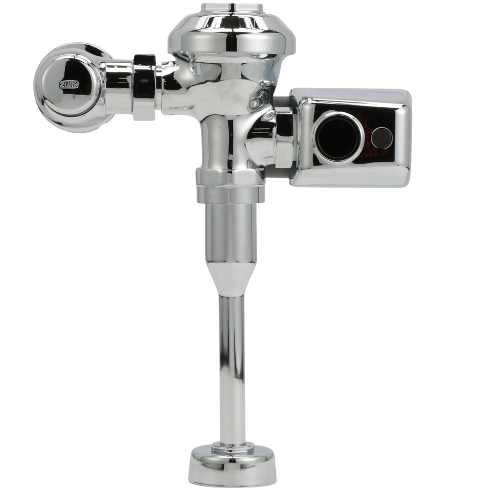 Zurn Elkay ZER6003AV-CPM AquaSense AV Exposed Diaphragm Urinal Flush Valve with E-Z Flush Battery Powered Sensor - 1.6 Gallons Per Flush