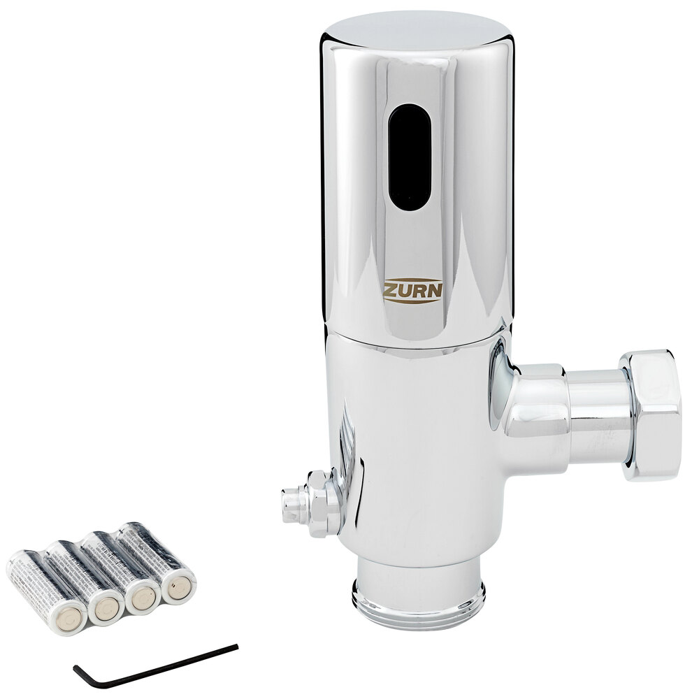Zurn Elkay ZTR6203-ULF-X AquaSense Exposed Diaphragm Piston Operated Ultra Low Flow Urinal Flush Valve Body with Battery Powered Automatic Sensor - 0.125 Gallons Per Flush
