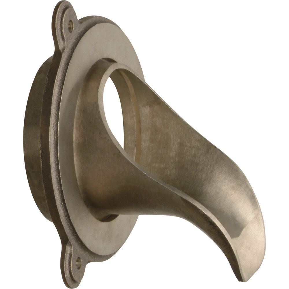 Zurn Elkay ZARB199-4-PVC Bronze Downspout Nozzle with 4" PVC Slip-On Outlet