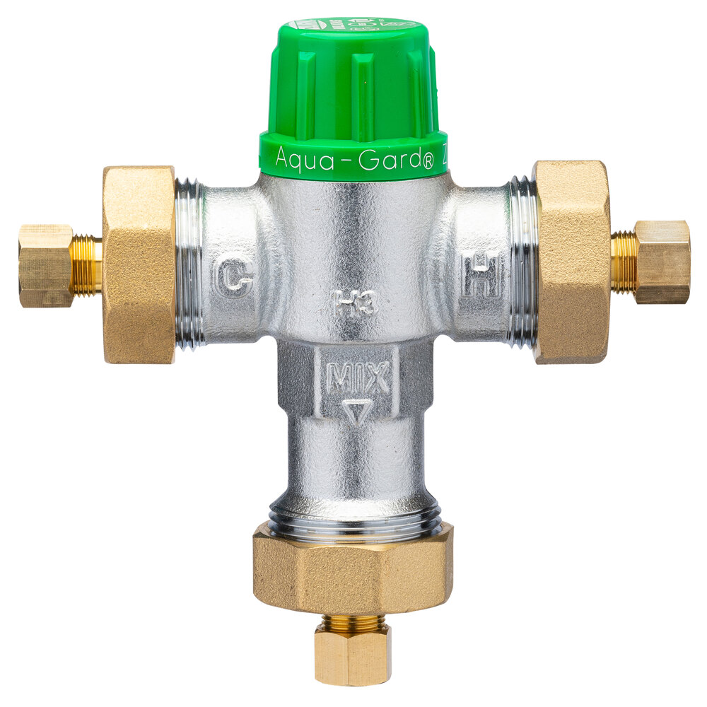 Zurn Elkay 38-ZW1070XLCOMP Aqua-Gard 3/8" Thermostatic Mixing Valve with Compression Fitting
