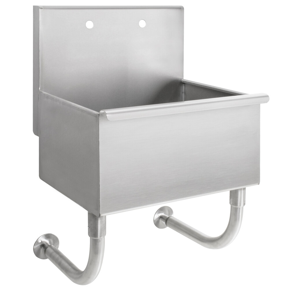 Advance Tabco WSS-14-21 Wall Mounted Utility Sink - 18" x 17 1/2"
