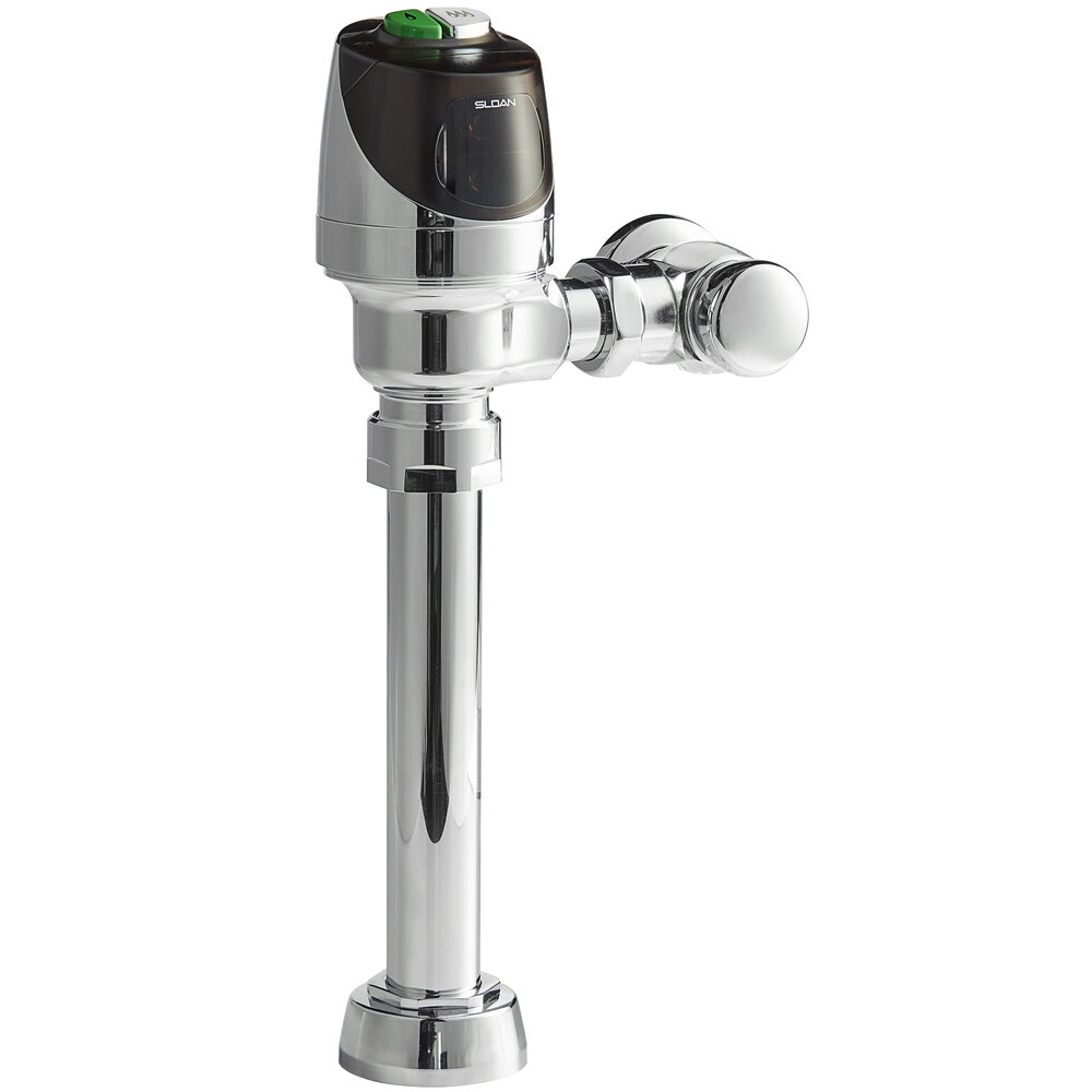 Sloan 3370400 ECOS 8111-1.6/1.1 Polished Chrome Dual-Flush Sensor Flushometer for Toilets (1.6 / 1.1 GPF)