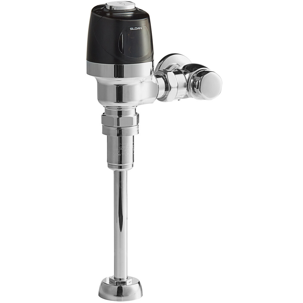 Sloan 3790013 8186-1.0 Polished Chrome Single Flush Sensor Flushometer for Urinals (1 GPF)