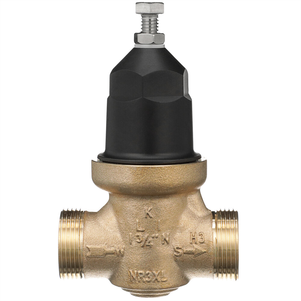 Zurn Elkay 1-NR3XL 1" Single Union Water Pressure Reducing Valve with Integral By-Pass Check Valve and Strainer