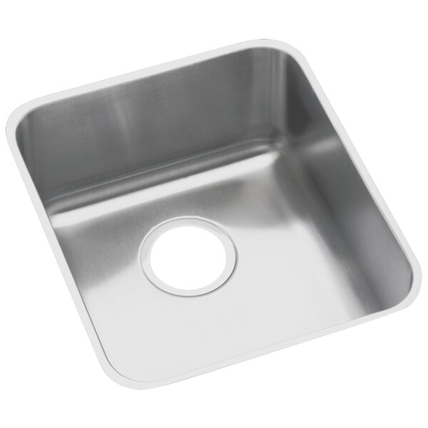Zurn Elkay ELUH1316 Lusterstone Classic Single Bowl Undermount Sink - 13 1/2" x 16" x 7 7/8" Bowl