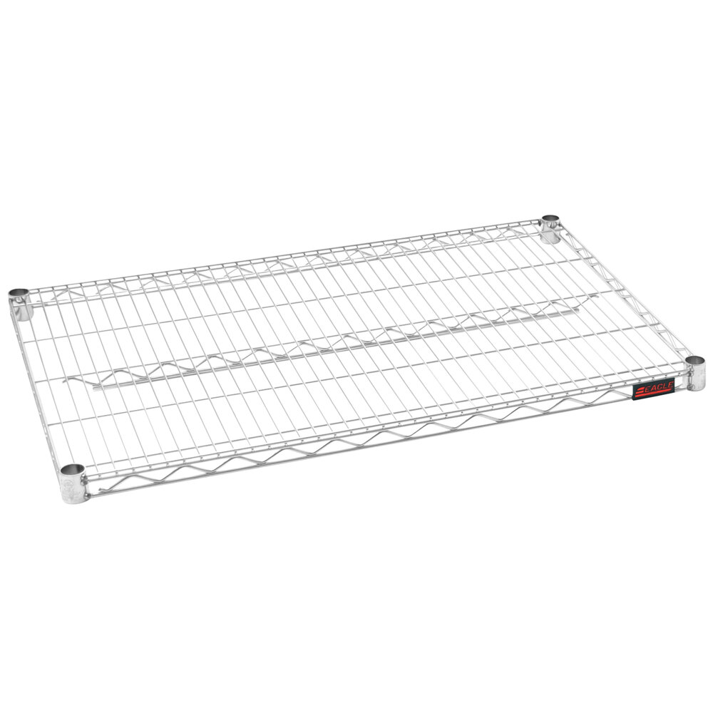 Eagle Group 2436S NSF Stainless Steel 24" x 36" Wire Shelf