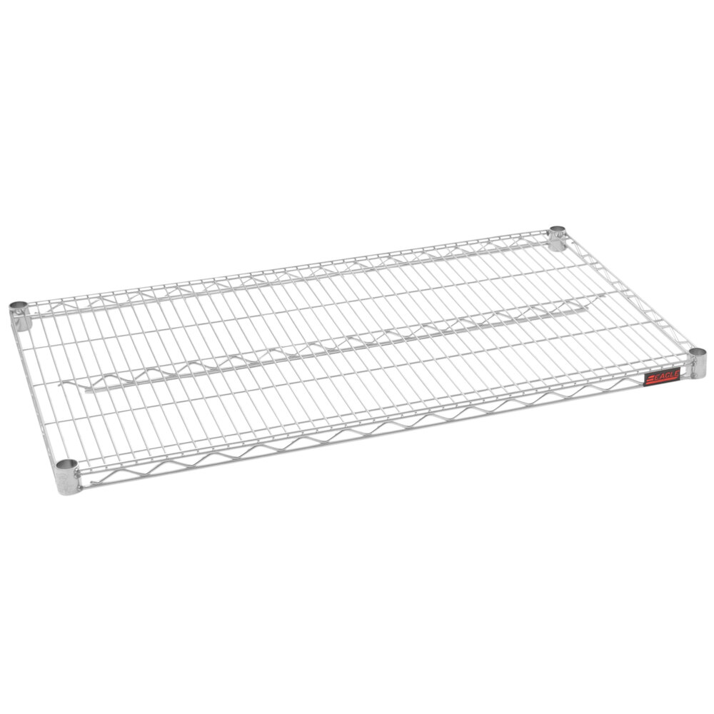 Eagle Group 2442S NSF Stainless Steel 24" x 42" Wire Shelf